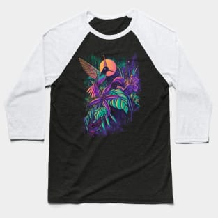 Purple Garden Baseball T-Shirt